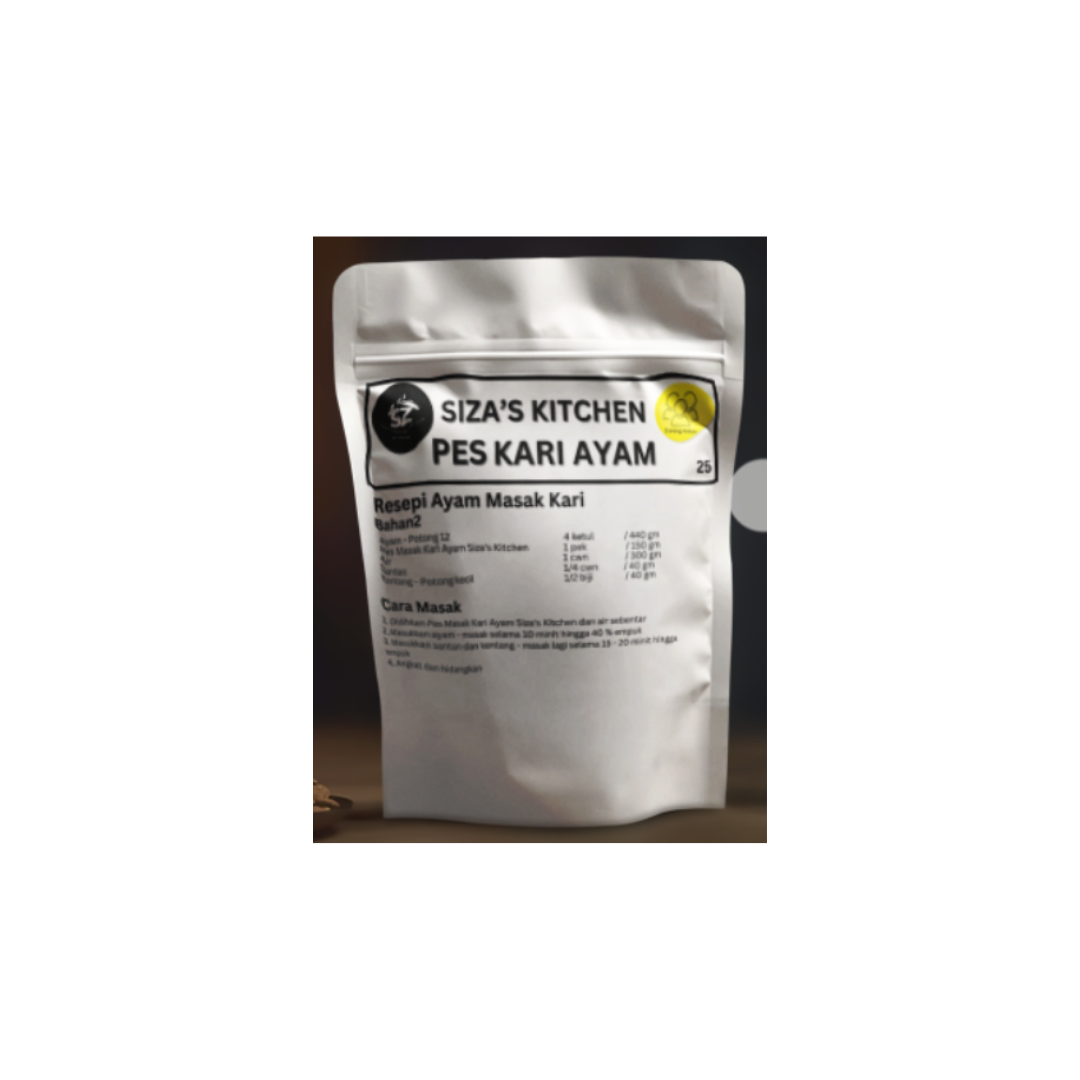 Pes Kari Ayam Siza’s Kitchen 150g